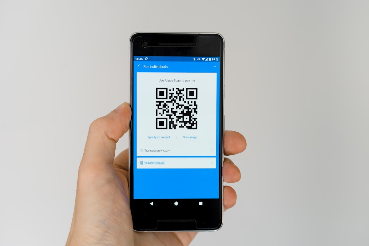 Diagram showing the redirect flow from QR code scan through short URL to final destination